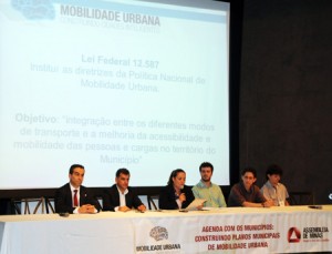Agenda com os Municípios: Construindo Planos Municipais de Mobilidade Urbana, em Nova Lima. Foto: Ricardo Barbosa
