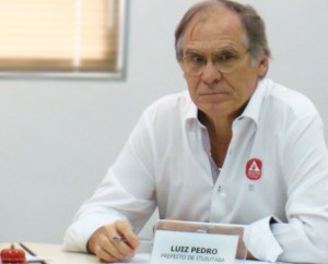 Presidente do Cides e prefeito de Ituiutaba Luiz Pedro Correa do Carmo. Foto: Luiz Otavio Petri