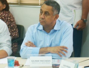 Presidente da Amvap e prefeito de Uberlândia, Gilmar Machado. Foto: Luiz Otavio Petri.