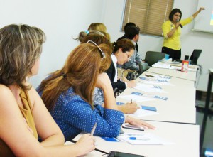 Secretários municipais de educação participam da reunião. Foto: Luiz Otavio Petri