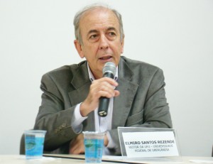 Elmiro Santos Resende - reitor da UFU. Foto: Luiz Otavio Petri.