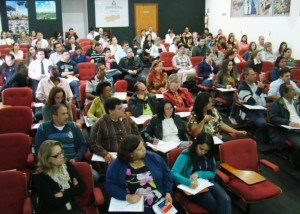 Participantes puderam narrar experiências. Foto: Luiz Otavio Petri
