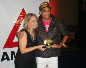 Premiação Artilheiro da Copa Amvap. Foto: Ascom Amvap