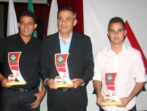 Premiação dos diversos participantes da Copa Amvap. Foto: Ascom Amvap