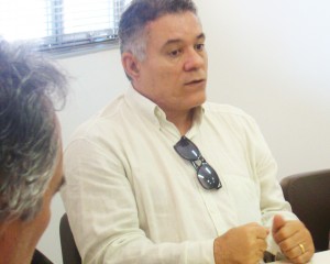 Professor Doutor Samuel do Carmo Lima, do Instituto de Geografia da Universidade Federal de Uberlândia. Foto: Luiz Otavio Petri.