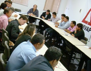 Reunião do CIDES discute elaboração de Plano de Gestão Integrada de Resíduos Sólidos. Foto: Luiz Otavio Petri.