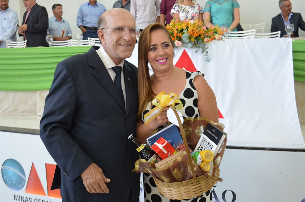 Pres, Amvap e a prefeito de Estrela do Sul - Dayse Galante. Foto: Luiz Otavio Petri